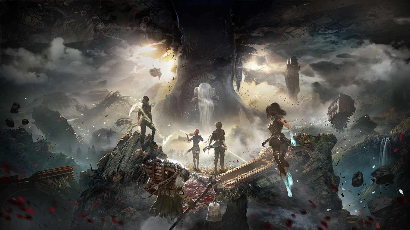 Lorien Testard 與遊戲總監 Guillaume Broche 合照